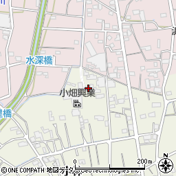 静岡県浜松市浜名区小林342-2周辺の地図