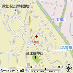 静岡県浜松市浜名区平口1203周辺の地図