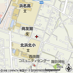 静岡県浜松市浜名区西美薗2918周辺の地図