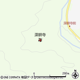 深耕寺周辺の地図