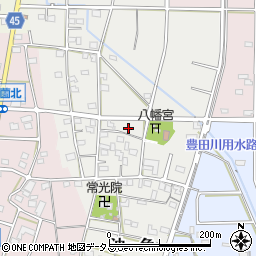 静岡県浜松市浜名区油一色215-2周辺の地図