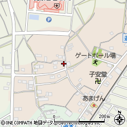 静岡県浜松市浜名区道本89周辺の地図