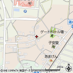 静岡県浜松市浜名区道本141-1周辺の地図