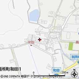 兵庫県三木市別所町和田326周辺の地図