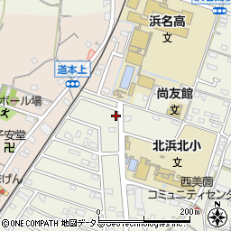 静岡県浜松市浜名区西美薗3437周辺の地図