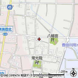 静岡県浜松市浜名区油一色217周辺の地図