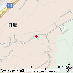 静岡県掛川市日坂371周辺の地図