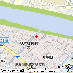 宝塚南口周辺の地図