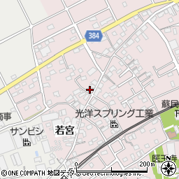 橋井理容店周辺の地図