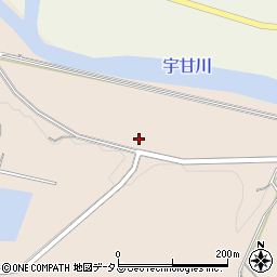 岡山県岡山市北区御津高津41周辺の地図