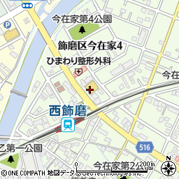 タノシキッズ姫路園　インターナショナルプリスクール周辺の地図