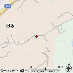 静岡県掛川市日坂373周辺の地図