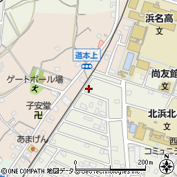 静岡県浜松市浜名区西美薗3425周辺の地図