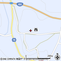 岡山県加賀郡吉備中央町西2118周辺の地図