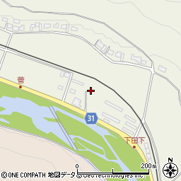 岡山県岡山市北区御津下田81周辺の地図