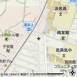 静岡県浜松市浜名区西美薗3433周辺の地図