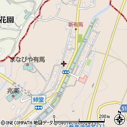 兵庫県神戸市北区有馬町139周辺の地図