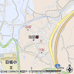 静岡県掛川市日坂125周辺の地図