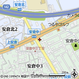 メガネの愛眼宝塚安倉店周辺の地図