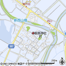兵庫県加古川市平荘町西山173周辺の地図
