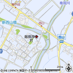 兵庫県加古川市平荘町西山70周辺の地図