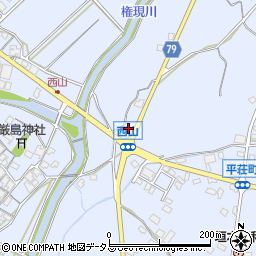 兵庫県加古川市平荘町西山28-1周辺の地図