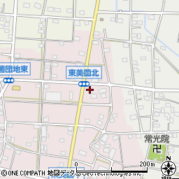 静岡県浜松市浜名区東美薗1513周辺の地図
