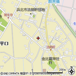 静岡県浜松市浜名区平口995周辺の地図