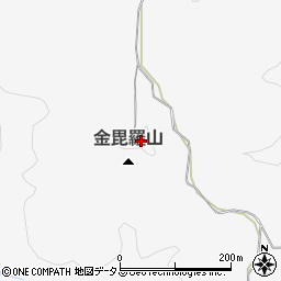 金毘羅山周辺の地図