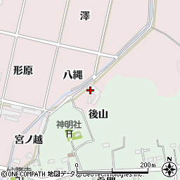 愛知県西尾市吉良町饗庭庚申周辺の地図