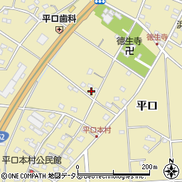 静岡県浜松市浜名区平口574周辺の地図