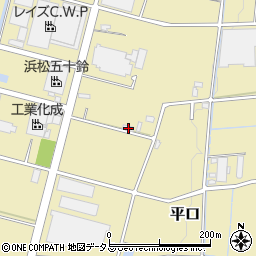 静岡県浜松市浜名区平口5213周辺の地図