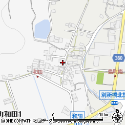 兵庫県三木市別所町和田330周辺の地図