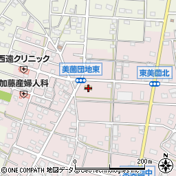 静岡県浜松市浜名区東美薗1530周辺の地図