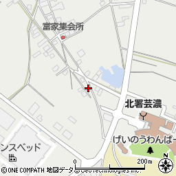 三重県津市芸濃町椋本6136-12周辺の地図