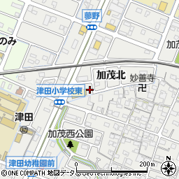 兵庫県姫路市飾磨区加茂北56周辺の地図