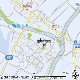 兵庫県加古川市平荘町西山172周辺の地図