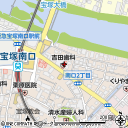 吉田歯科周辺の地図