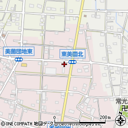 静岡県浜松市浜名区東美薗1515周辺の地図