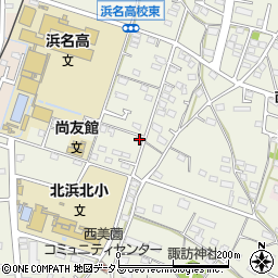 静岡県浜松市浜名区西美薗2935周辺の地図
