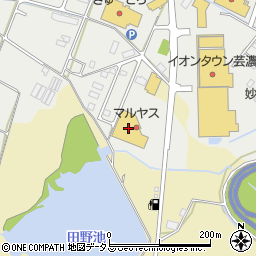 三重県津市芸濃町椋本3055周辺の地図