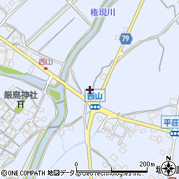 兵庫県加古川市平荘町西山29周辺の地図