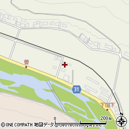 岡山県岡山市北区御津下田207周辺の地図