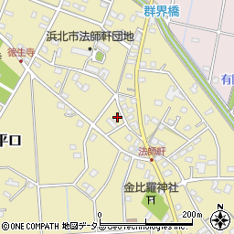 静岡県浜松市浜名区平口993周辺の地図