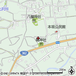 静岡県浜松市浜名区三ヶ日町本坂432周辺の地図