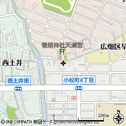 小坂町公民館周辺の地図