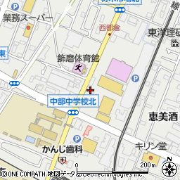 やよい軒姫路飾磨店周辺の地図