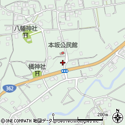 静岡県浜松市浜名区三ヶ日町本坂436周辺の地図