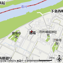 愛知県豊橋市下条西町池端2767周辺の地図