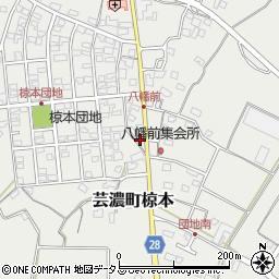 三重県津市芸濃町椋本925周辺の地図